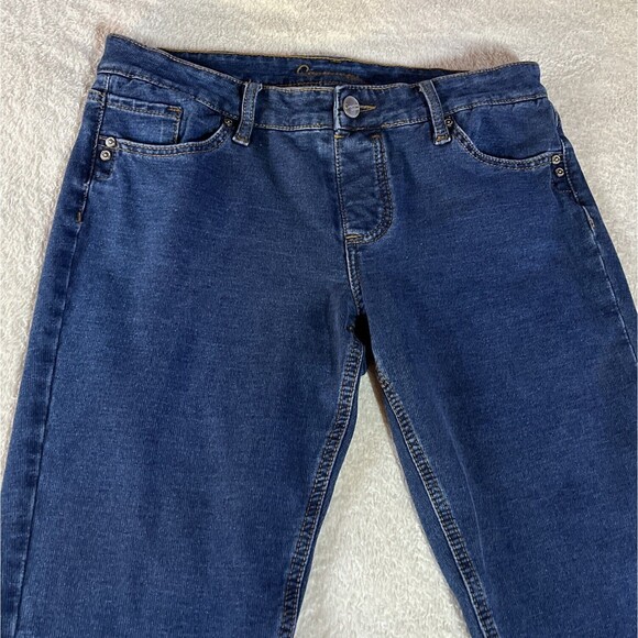 Common Genes Jeggings Womens Size 10 Dark Wash Mid Rise Strech Denim Jea… - Picture 5 of 7